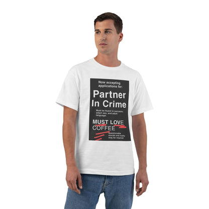 Partner In Crime Men's Short-Sleeve Crewneck Tee