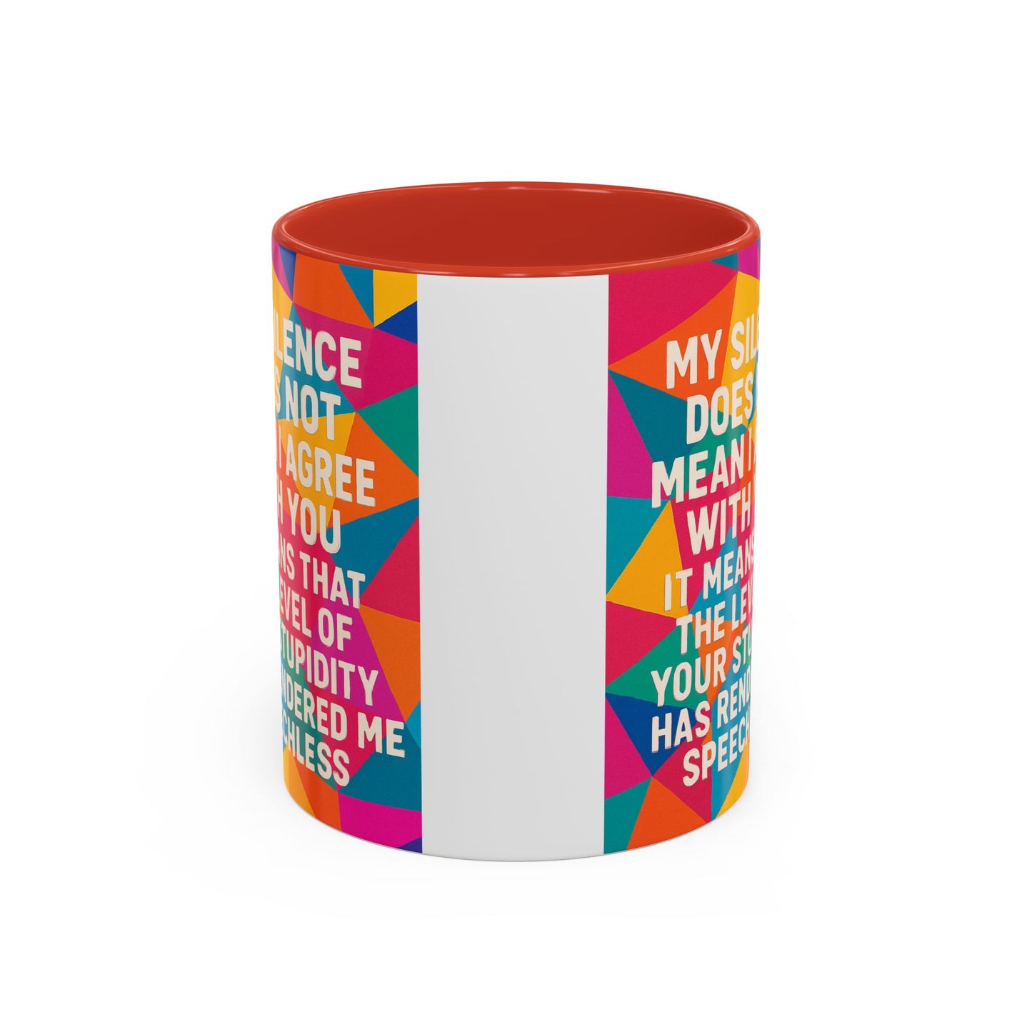 Speechless 2-Tone Coffee Mug