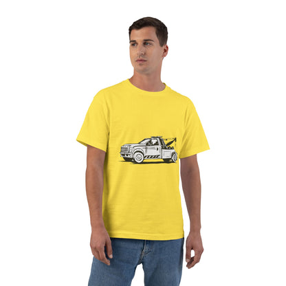 Wheel Lift Tow Truck Men's Short-Sleeve Crewneck Tee