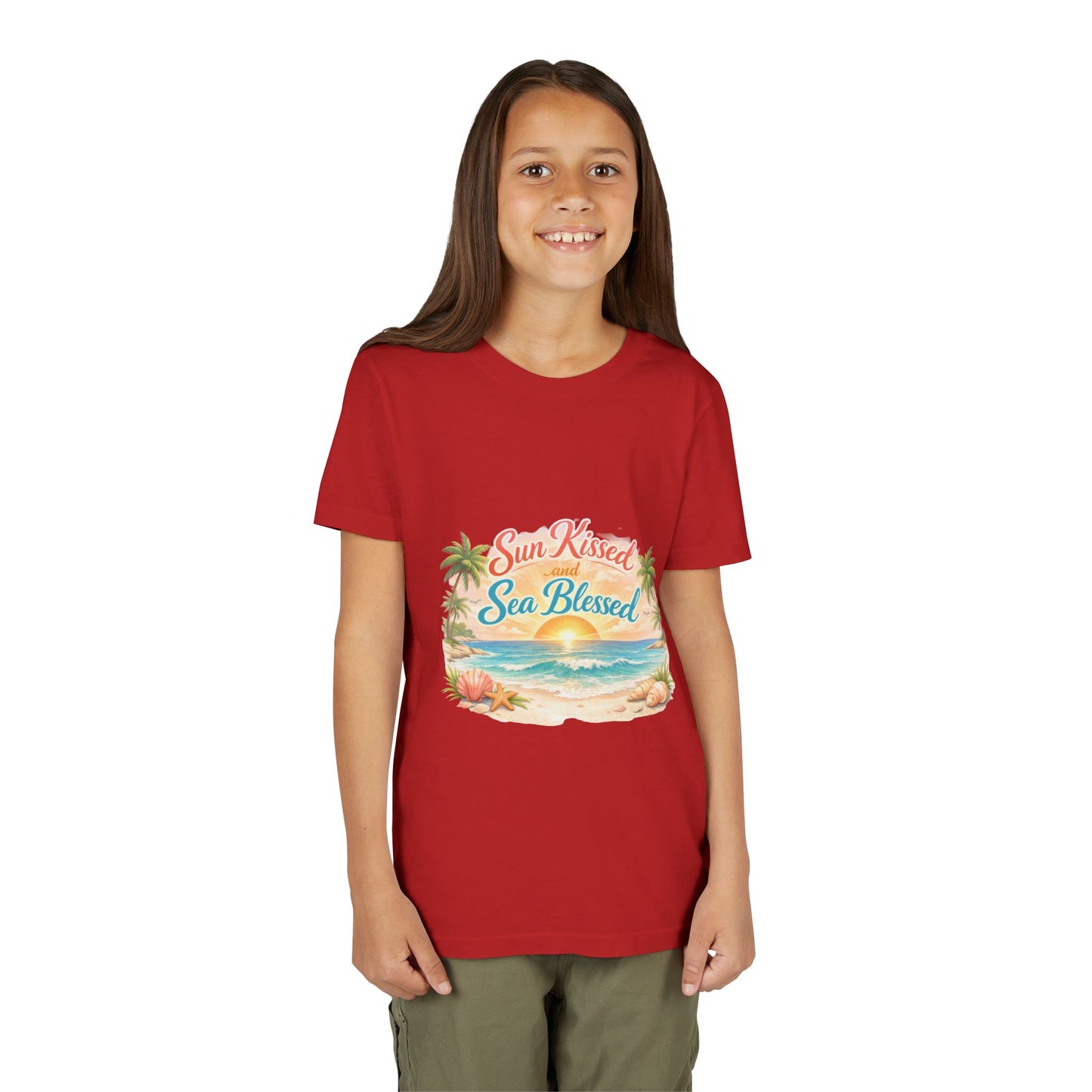 Sun Kissed Youth Unisex Short Sleeve Crewneck Tee