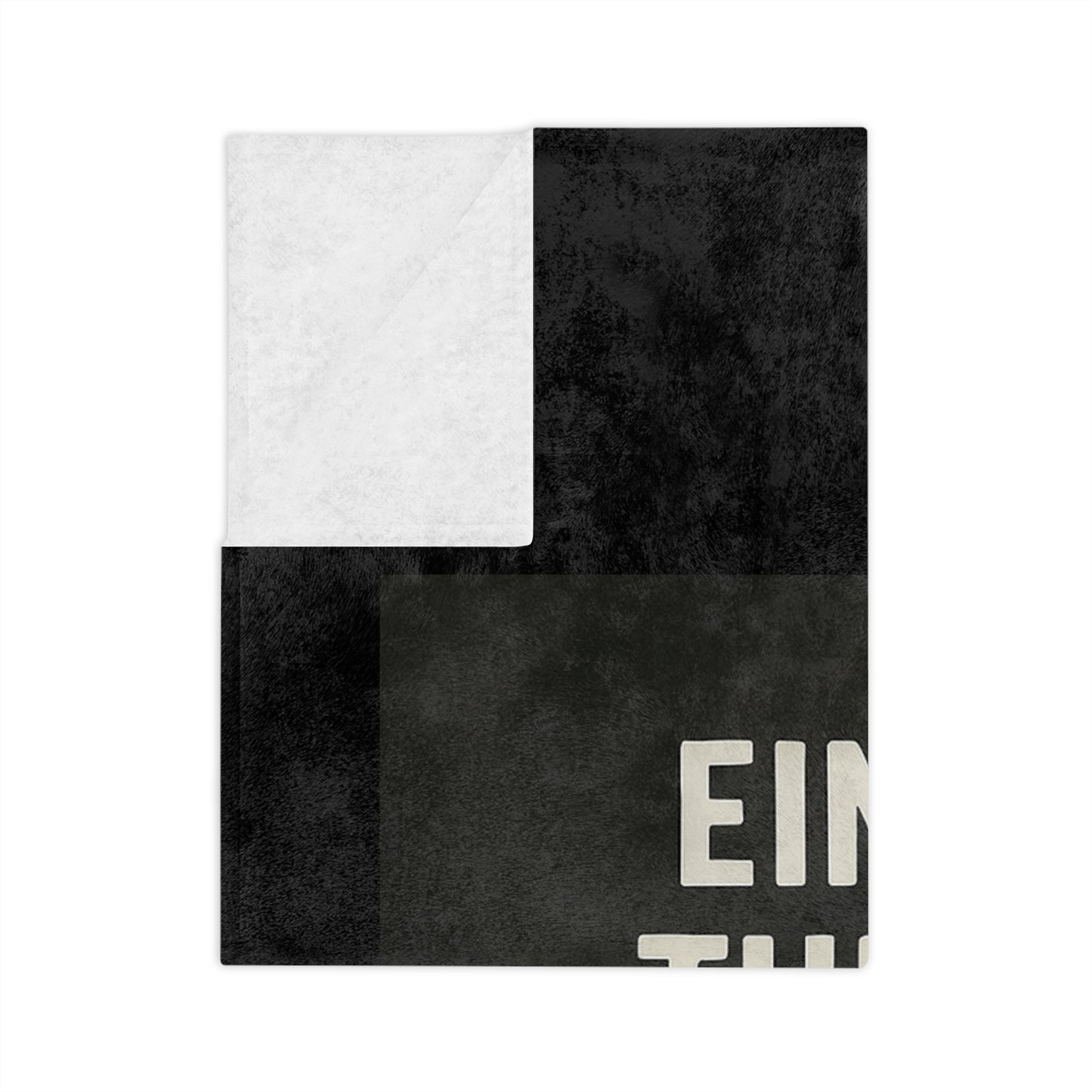 Einstein's Theory Of Coffee Velveteen Microfiber Blanket