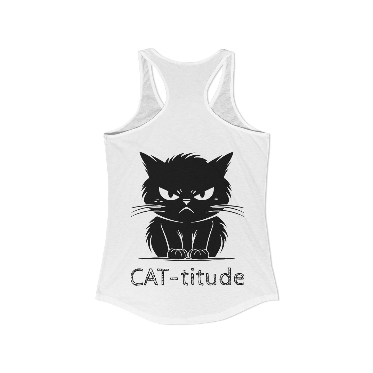 CAT-titude Women's Racerback Tank