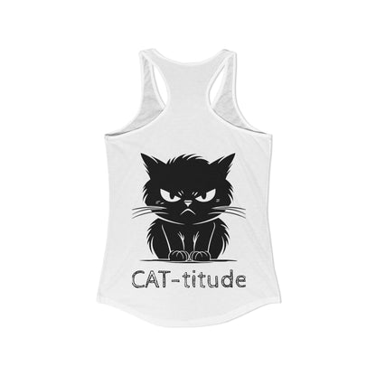 CAT-titude Women's Racerback Tank