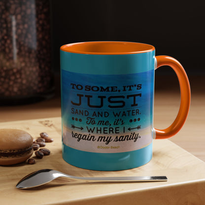 Dr. Beach 2-Tone Coffee Mug