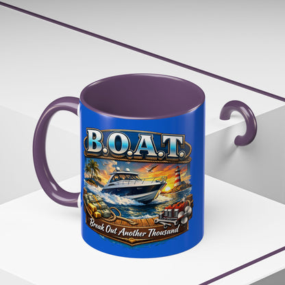 B.O.A.T. 2-Tone Coffee Mug
