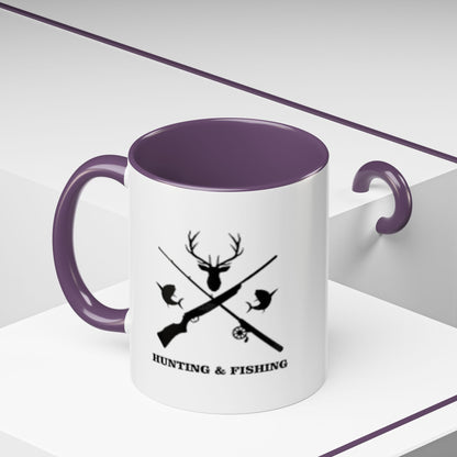 Hunting/Fishing 2-Tone Coffee Mug