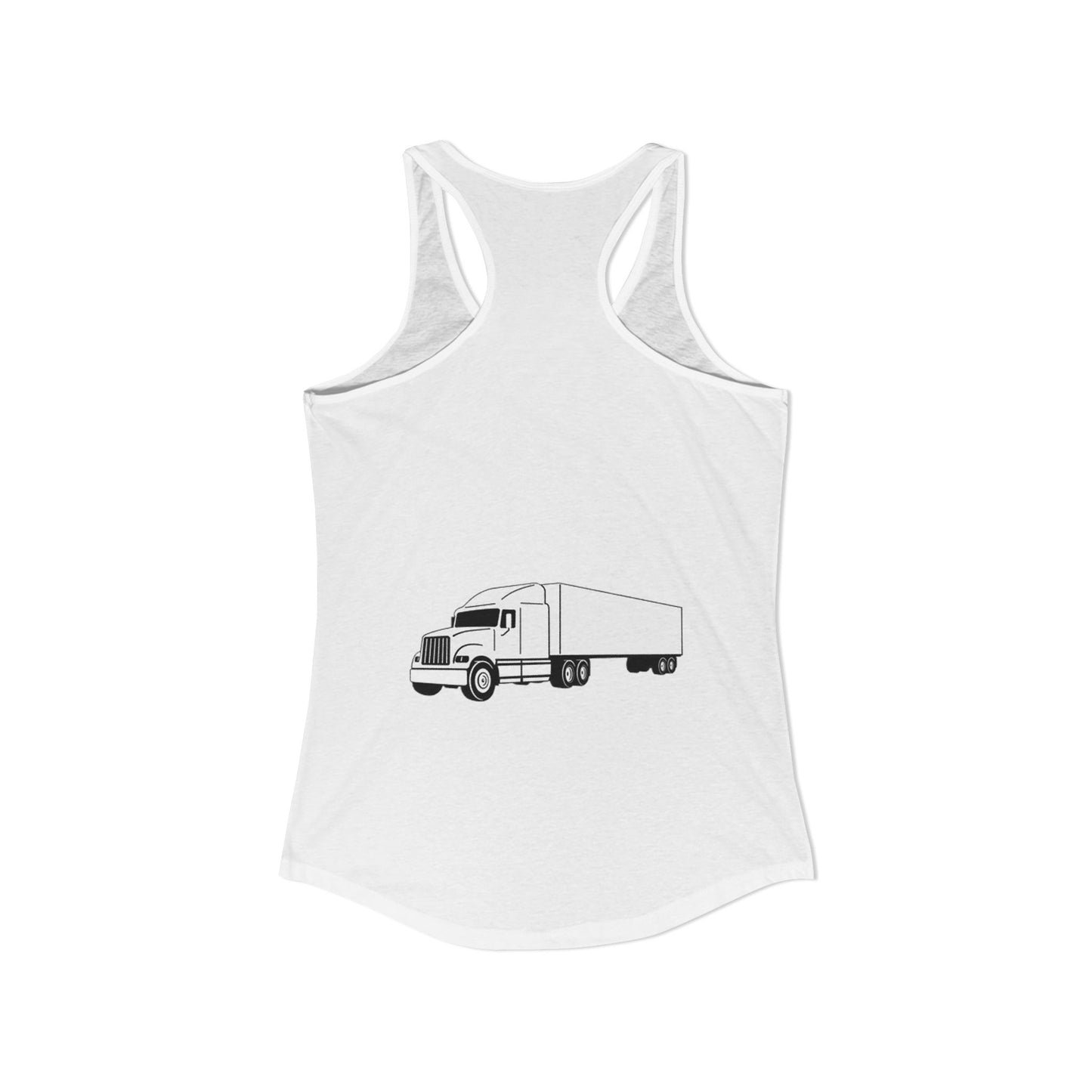 Semi Truck Women's Racerback Tank