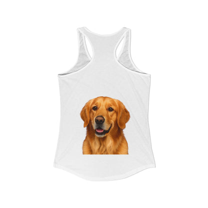 Golden Head Women's Racerback Tank