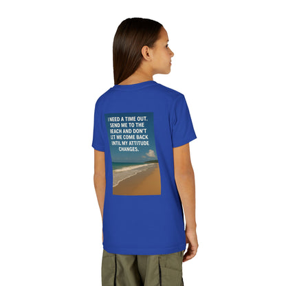 Time Out Youth Unisex Short Sleeve Crewneck Tee