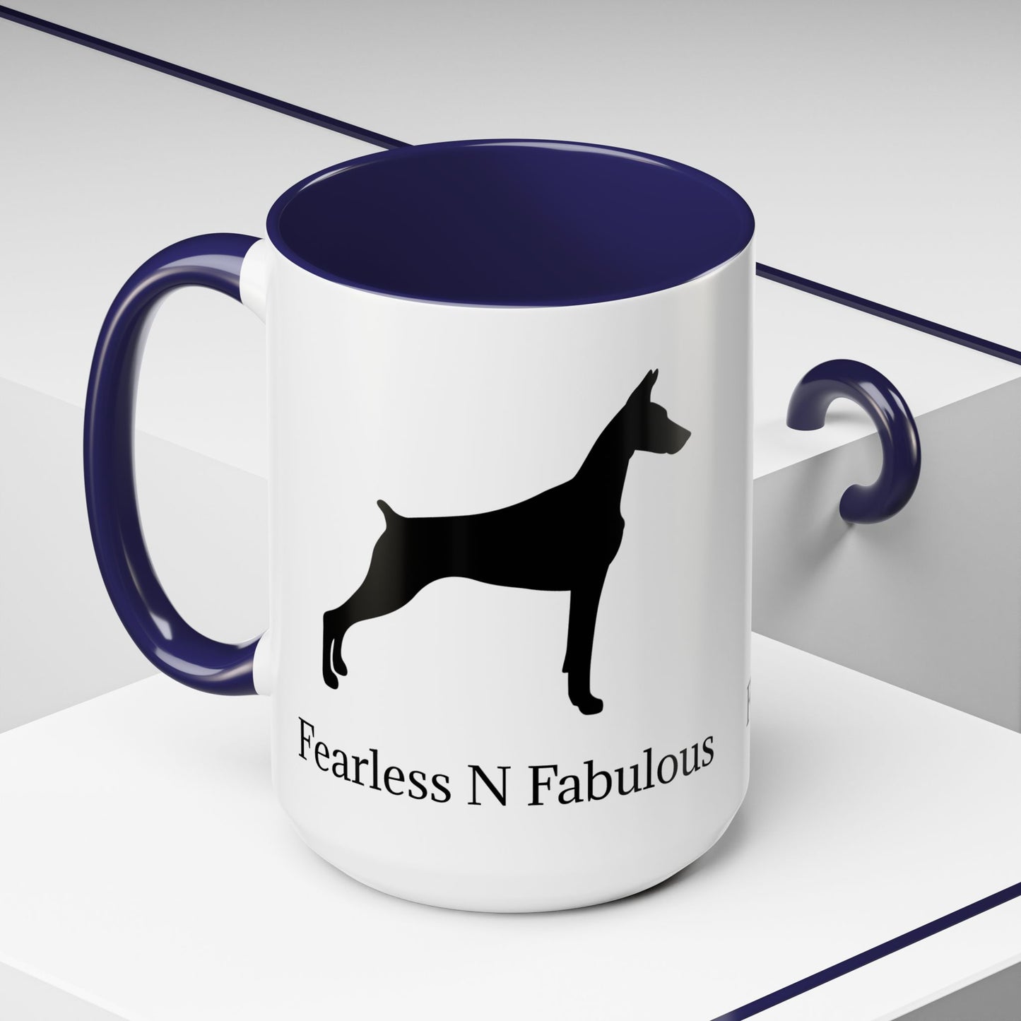 Fearless N Fabulous 2-Tone Coffee Mug