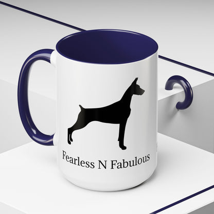 Fearless N Fabulous 2-Tone Coffee Mug
