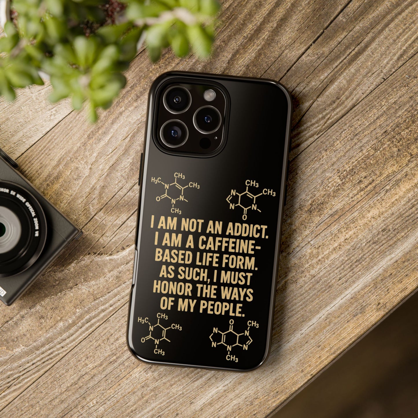 Not An Addict iPhone Case