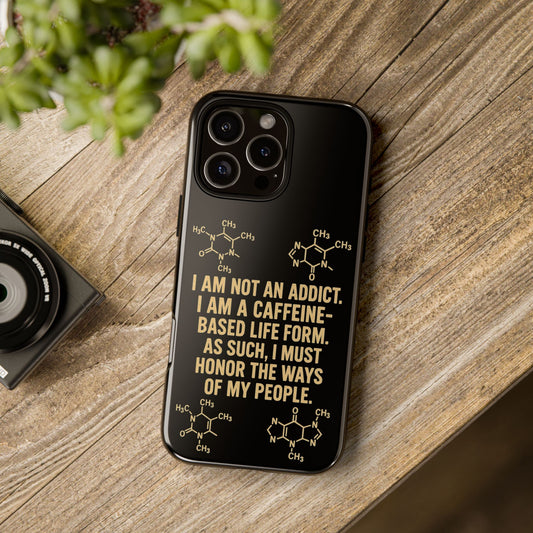 Not An Addict iPhone Case