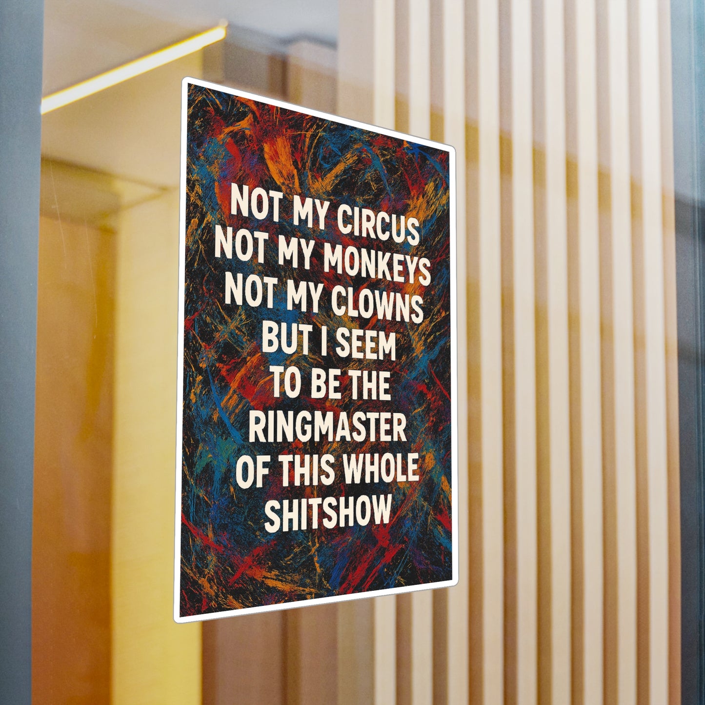Ringmaster Vinyl Decal