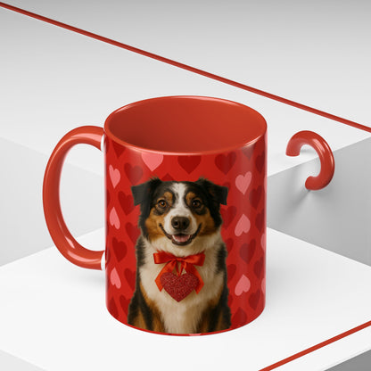 Cupid's Companion Aussie 2-Tone Coffee Mug