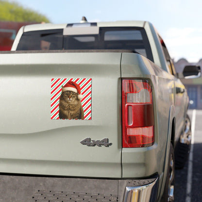 Santa Paws Cat Indoor/Outdoor Magnet