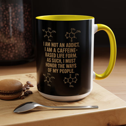 Not An Addict 2-Tone Coffee Mug
