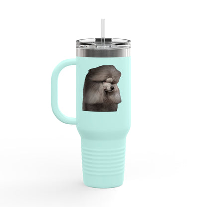 Poodle Head Insulated Travel Mug