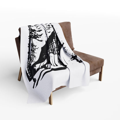 Watchful Eyes Arctic Fleece Blanket