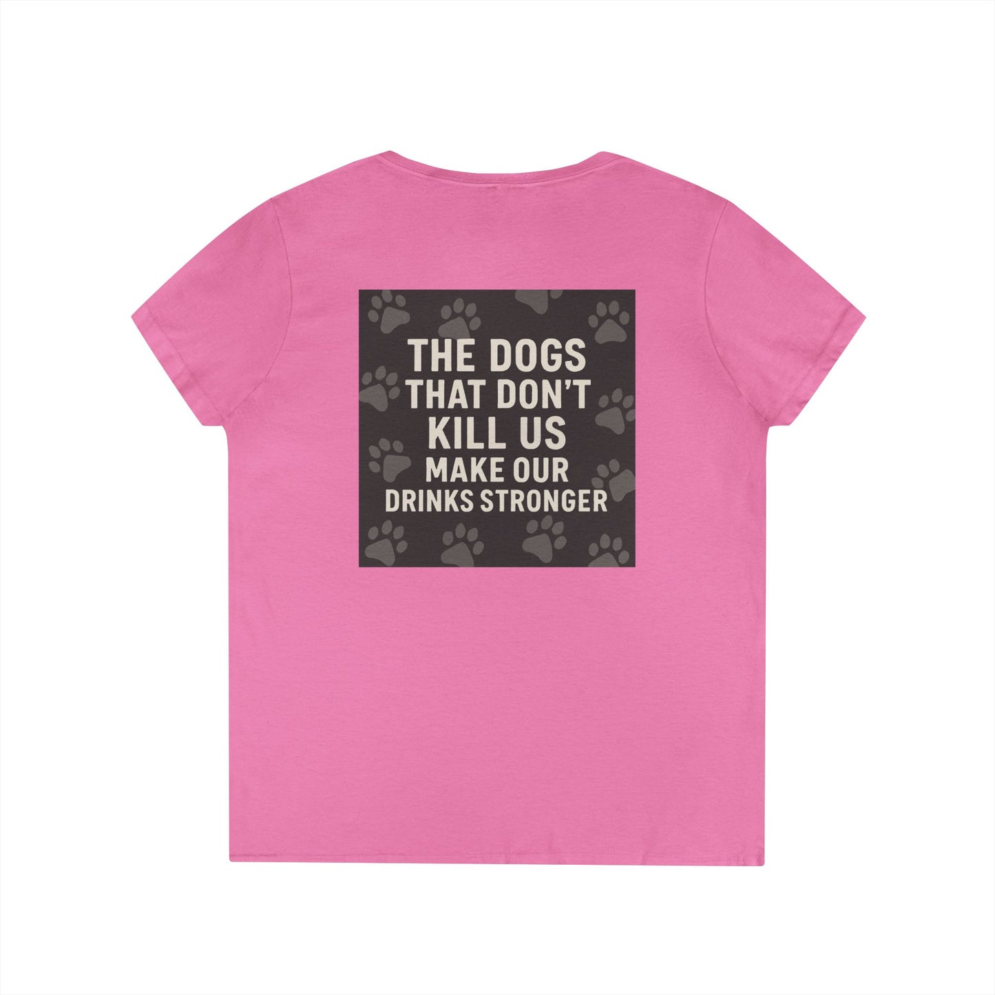 Drinks Stronger Women's V-Neck T-Shirt