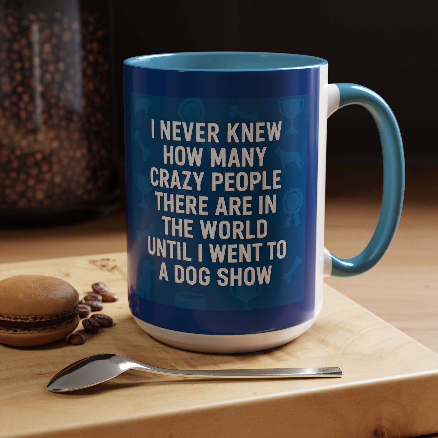 Never Knew 2-Tone Coffee Mug