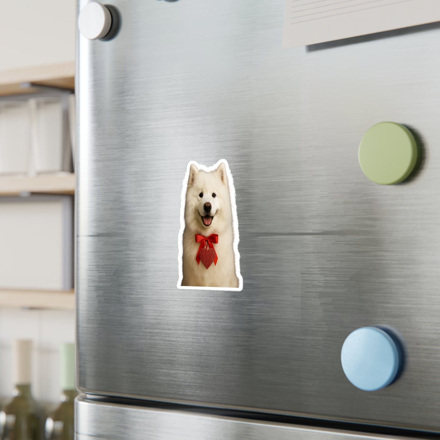 Cupid's Companion Samoyed Vinyl Decal