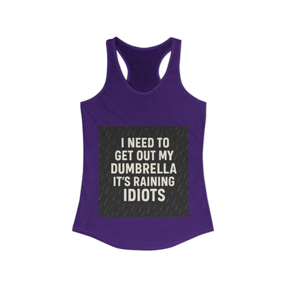 Dumbrella Women's Racerback Tank