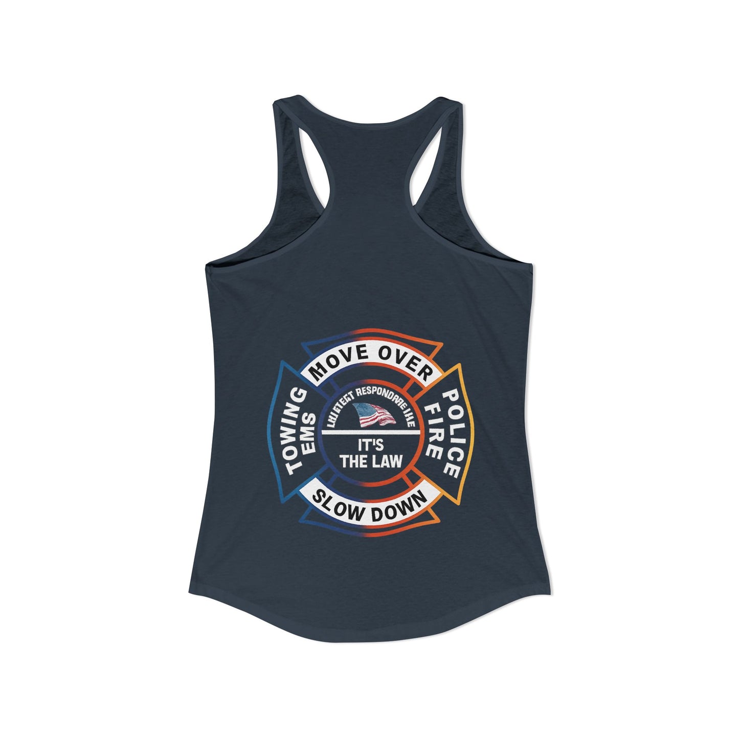 Let First Responders Live Women's Racerback Tank