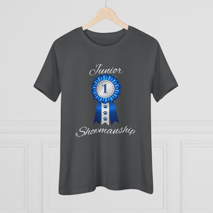 Junior Showmanship Women's Short Sleeve Crewneck Tee