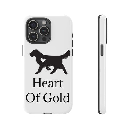 Heart Of Gold iPhone Case