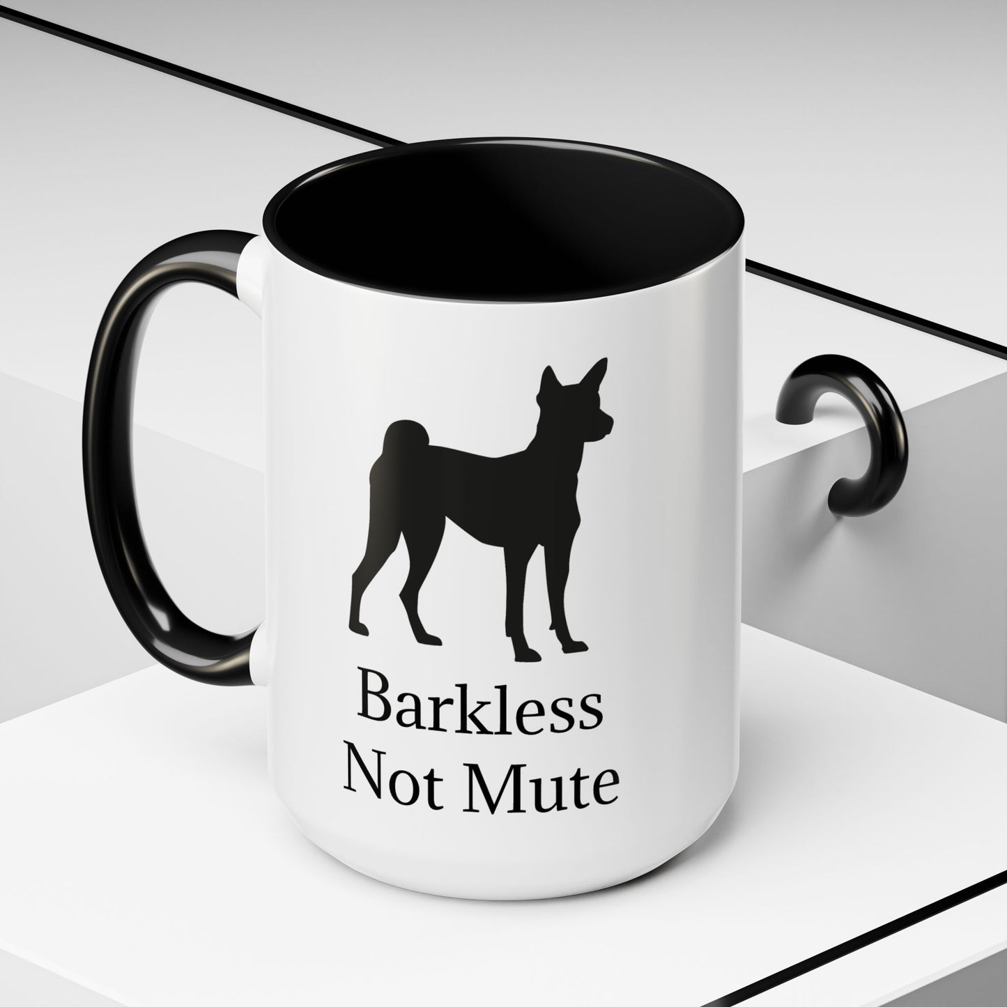 Barkless Not Mute 2-Tone Coffee Mug