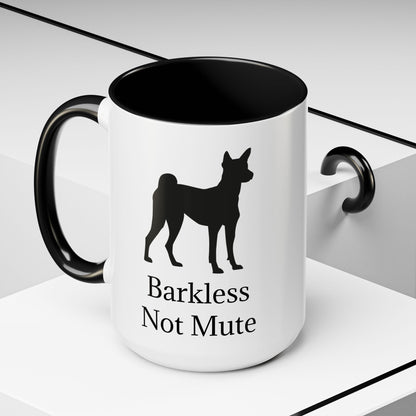 Barkless Not Mute 2-Tone Coffee Mug
