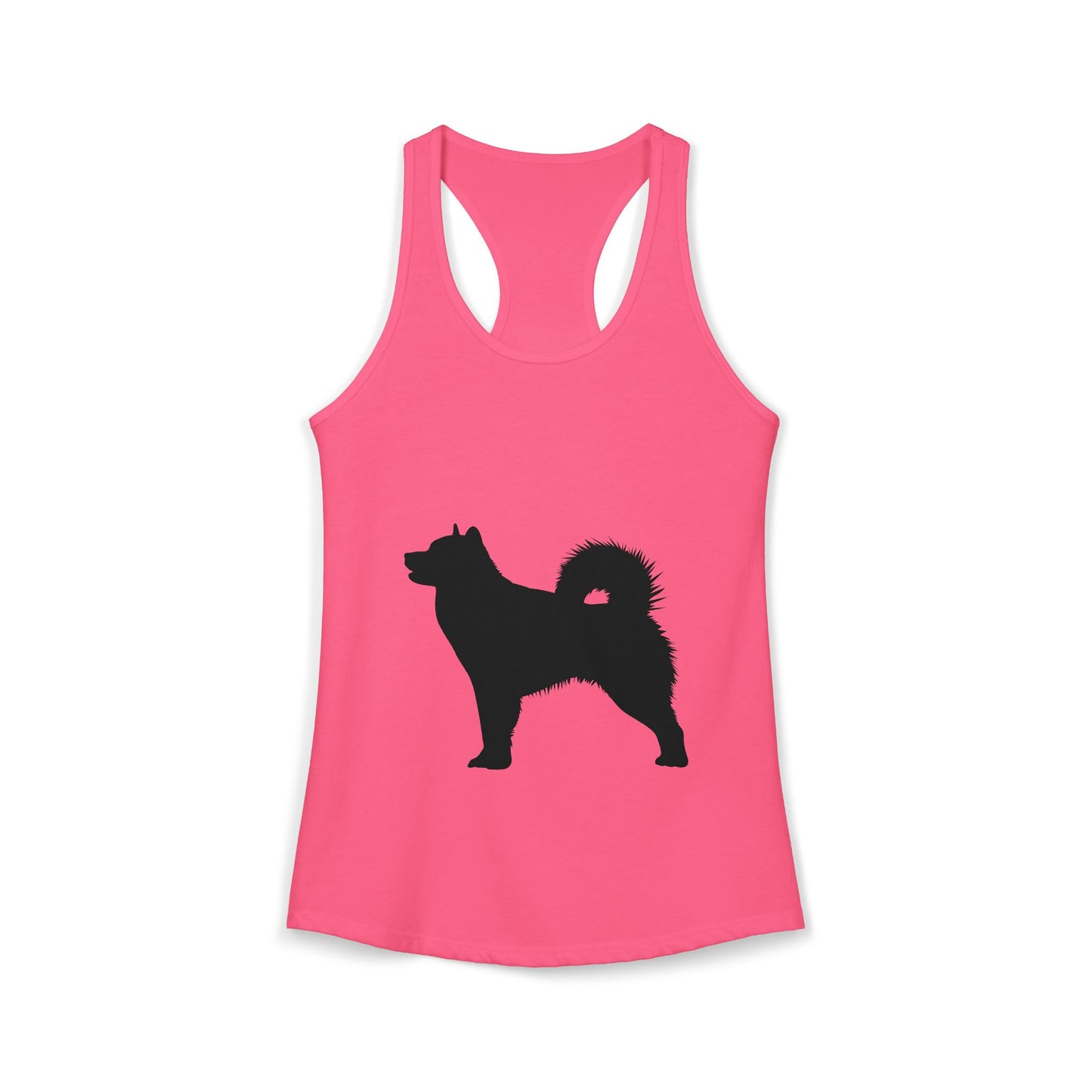 Malamute Silhouette Women's Racerback Tank