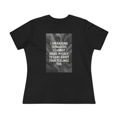 Raising Teenagers Women's Short Sleeve Crewneck Tee