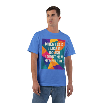 Like It Rough Men's Short-Sleeve Crewneck Tee