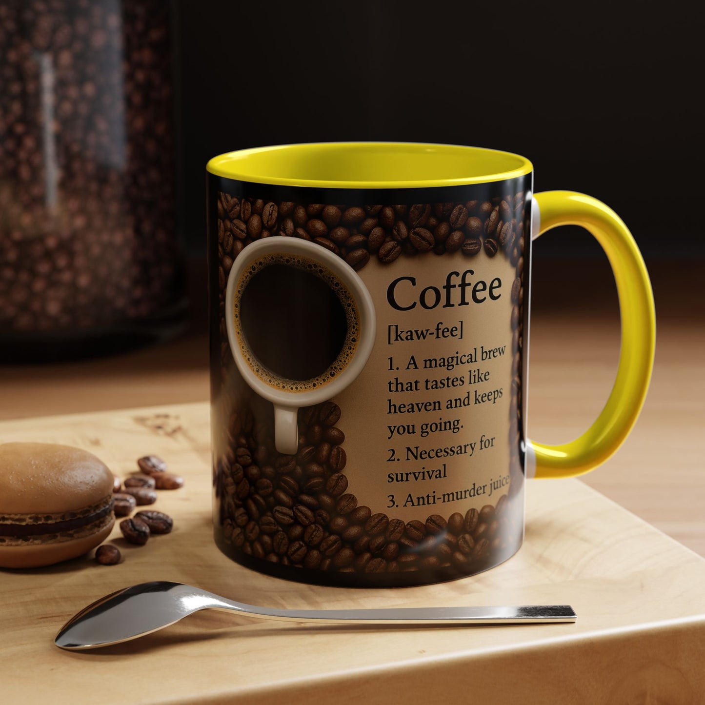 Coffee Definition 2-Tone Coffee Mug