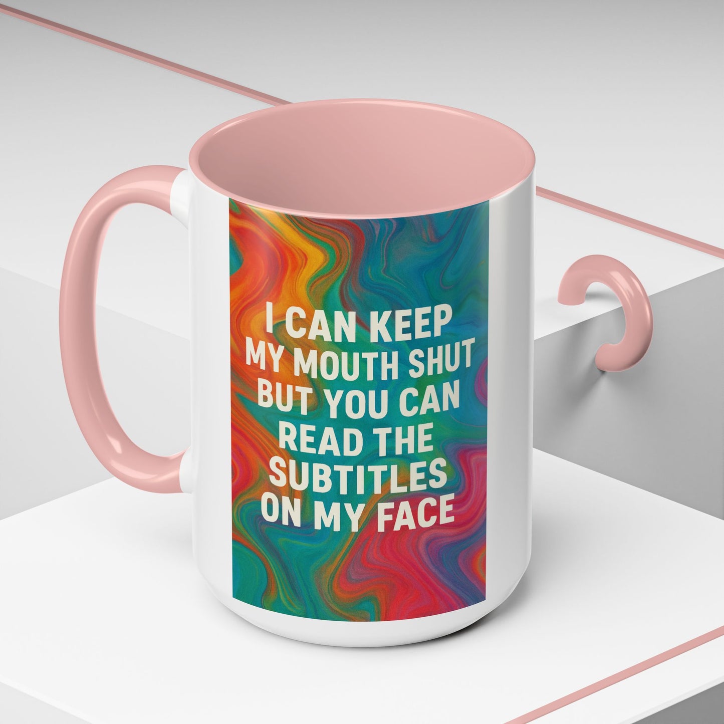 Subtitles 2-Tone Coffee Mug