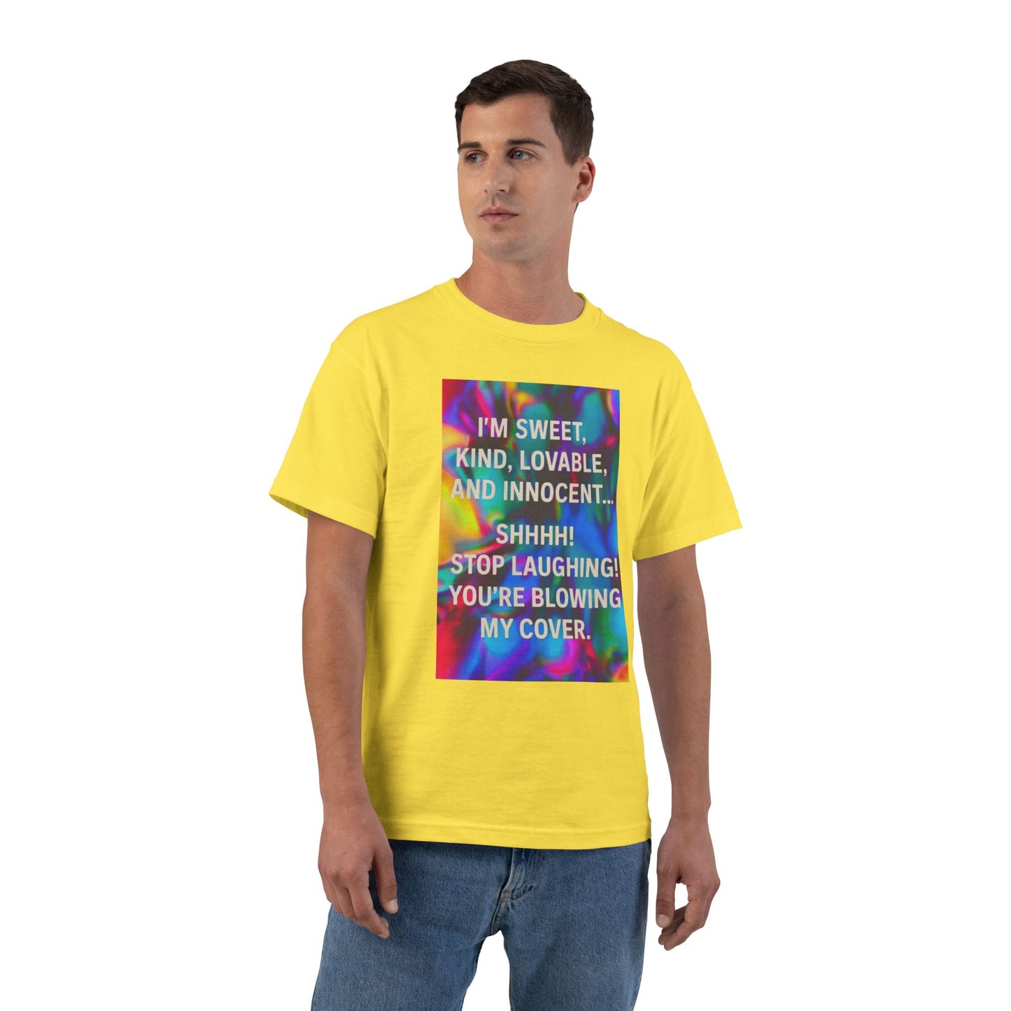 Blowing My Cover Men's Short-Sleeve Crewneck Tee