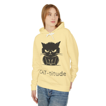 CAT-titude Unisex Lightweight Hoodie