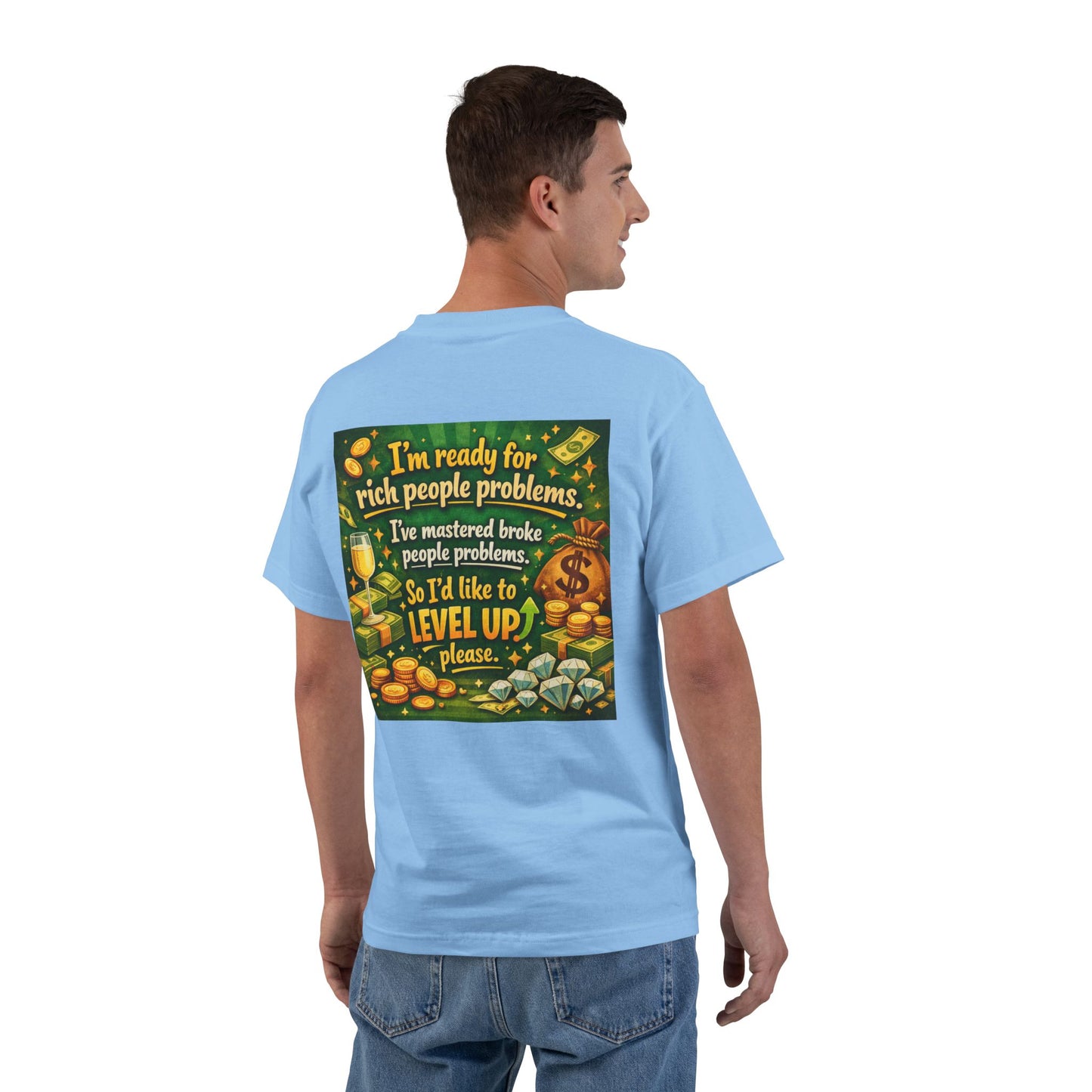 Level Up Men's Short-Sleeve Crewneck Tee