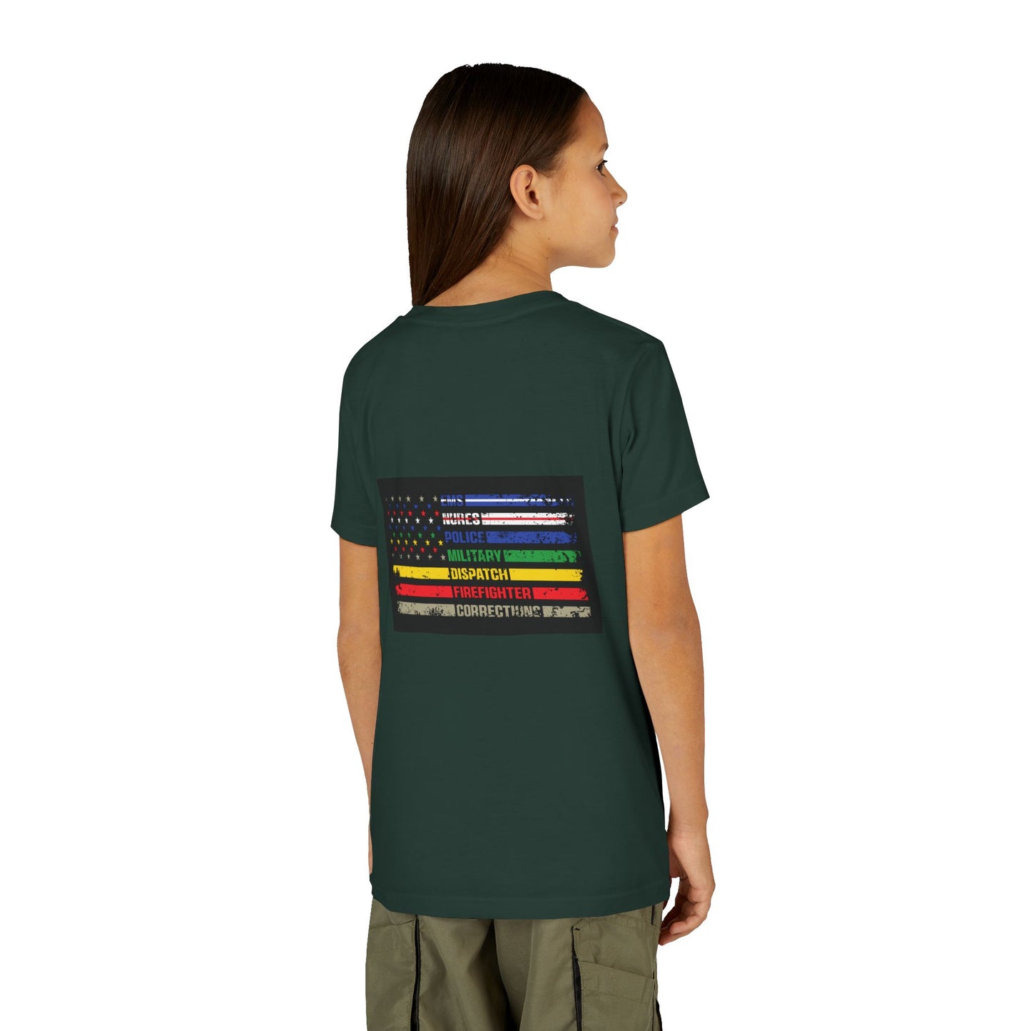 First Responder Youth Unisex Short Sleeve Crewneck Tee