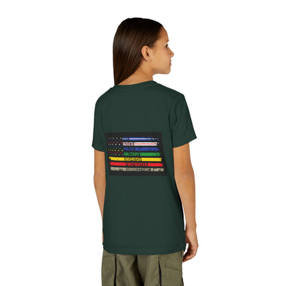 First Responder Youth Unisex Short Sleeve Crewneck Tee