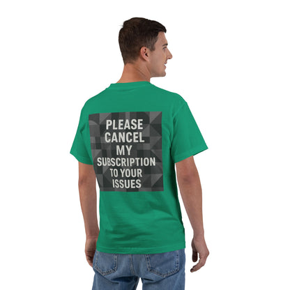 Cancel My Subscription Men's Short-Sleeve Crewneck Tee