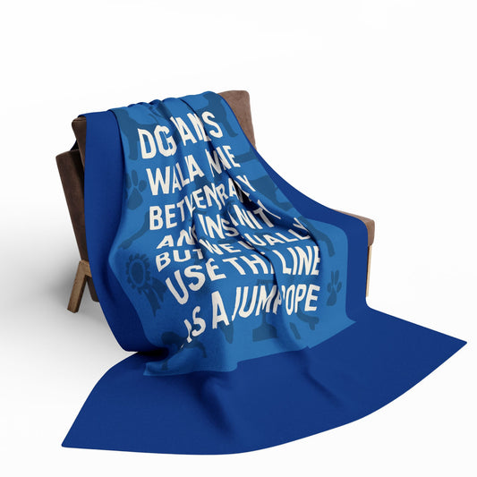 Jump Rope Arctic Fleece Blanket