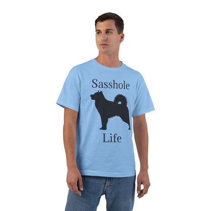 Sasshole Life Men's Short-Sleeve Crewneck Tee