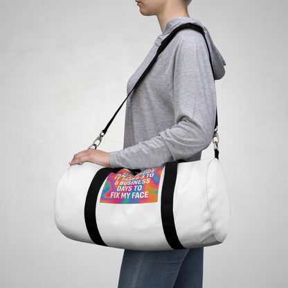Fix My Face Duffel Bag