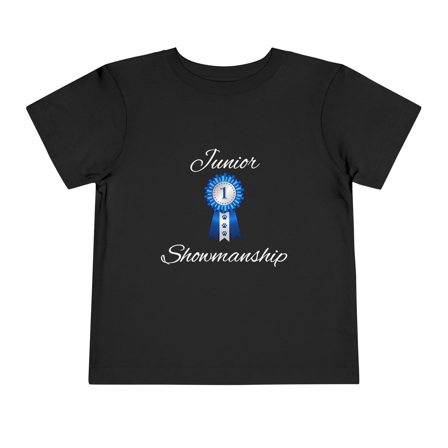 Junior Showmanship Toddler Unisex Short Sleeve Crewneck Tee