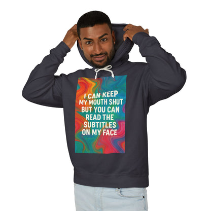Subtitles Unisex Lightweight Hoodie