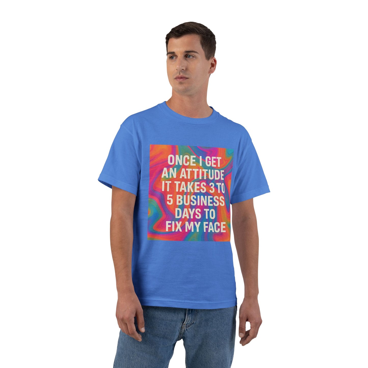 Fix My Face Men's Short-Sleeve Crewneck Tee
