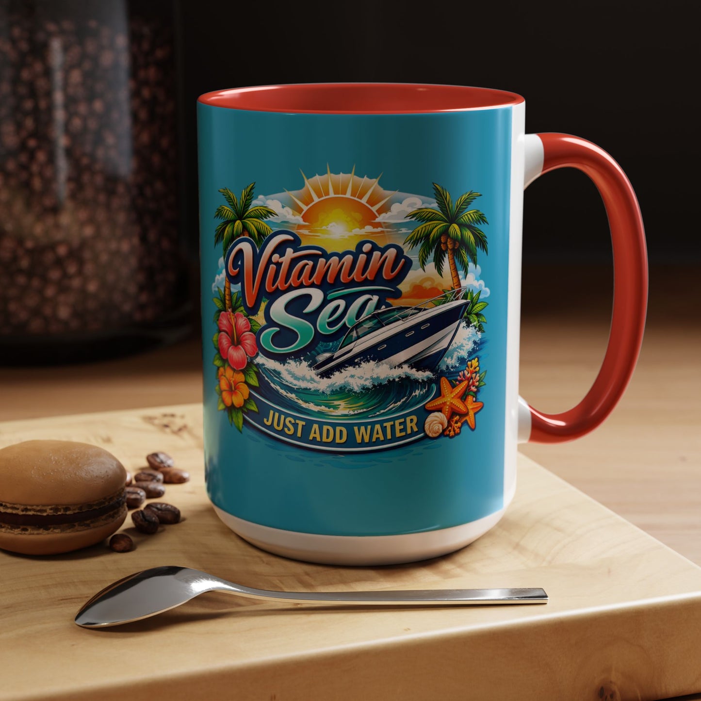 Vitamin Sea 2-Tone Coffee Mug